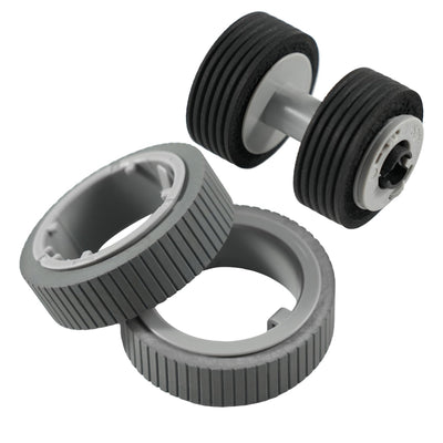Scanner Brake Pick Roller - Brake Roller Pickup Roller Compatible with Fi-7180 Fi-7280 Fi-7140 Fi-7240 Fi-7160 Fi-7260 Fi-7300NX Scanner Paper Consumable Kit Replacement PA03670-0001 PA03670-00022