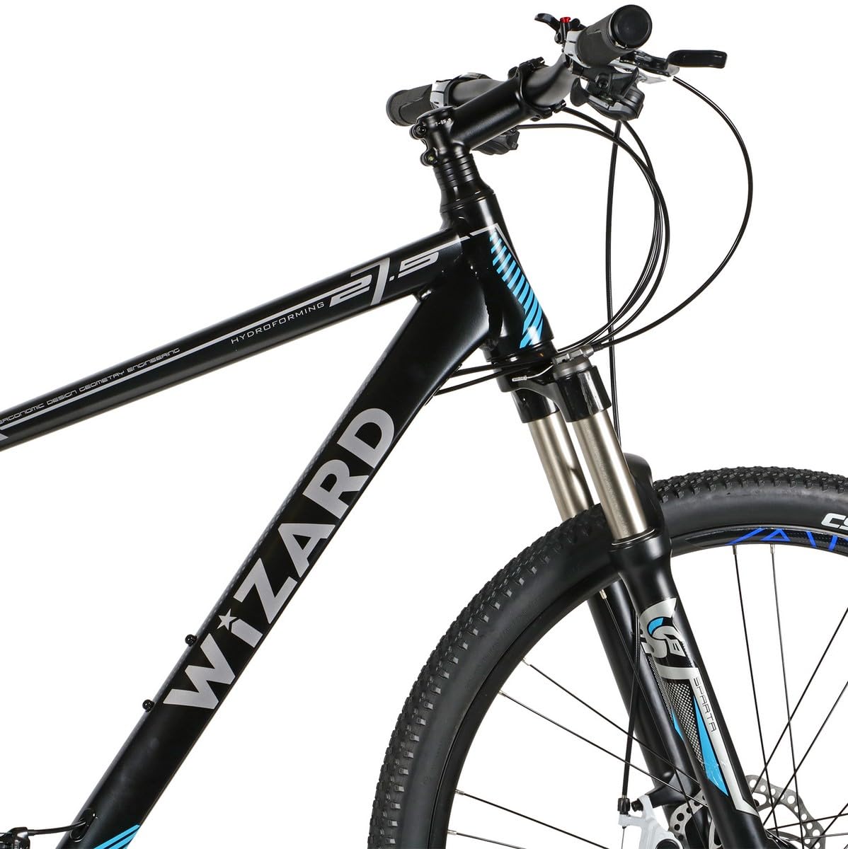 Wizard X-Country 3.7 Fahrrad Erwachsener Männlich Mountainbike Deore 30 Gang MTB CC Cross |27.5 Zoll Blau (Rahmengröße: 54cm/21Zoll)
