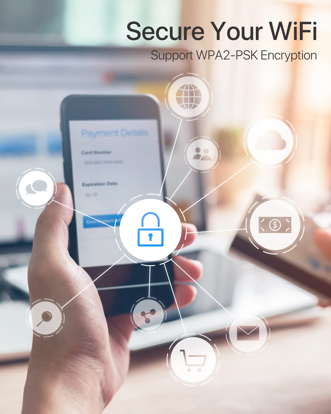 ioGiant 4G LTE Router AC1200 Dualband 4G Router für SIM-Karten, Plug & Play, 150 Mbit/s im Download, 867 Mbit/s 5GHz und 300 Mbit/s 2,4GHz, frei konfigurierbarer LAN/WAN-Port mit SIM-Kartensteckplatz