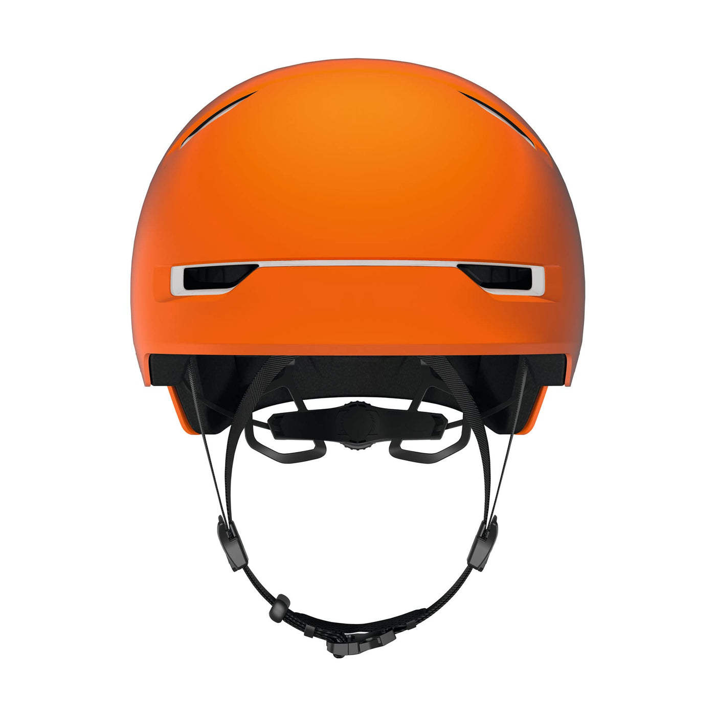 ABUS Stadthelm Scraper 3.0 ACE - Robuster Fahrradhelm für den Stadtverkehr - für Damen und Herren - Orange, Größe M