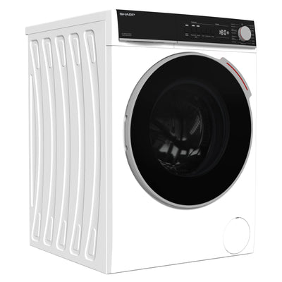 Sharp ES-NFB214CWDA-DE Waschmaschine Frontlader/A / 12 kg / 1400 U/min. / 15 Programme mit Dampffunktion/Weiß