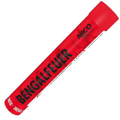 5 Stück Bengalfeuer rot Nico Feuerwerk Bengalos