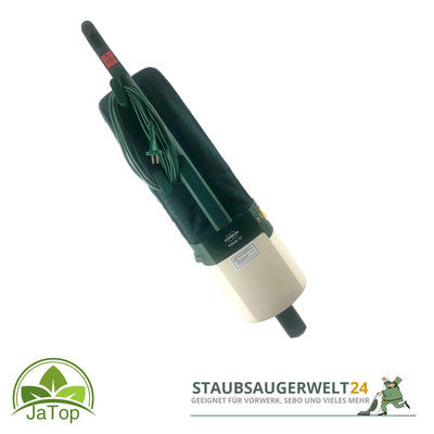 JaTop Original Vorwerk Kobold 121 inkl. Elektrobürste ET 340, Hartbodendüse und 10 Staubsaugerbeutel +Duft Renewed + generalüberholt Garantie, mit Beutel
