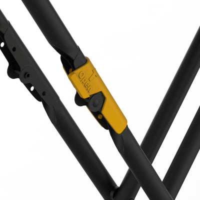 Rörets DampfBügelbrett Tempo Black - Patentiertes Bügelbrett für alle, die wenig Platz und Zeit haben! - L85xB30xH90 cm - Design und Qualität von Schwedens stärkster Bügelbrettmarke