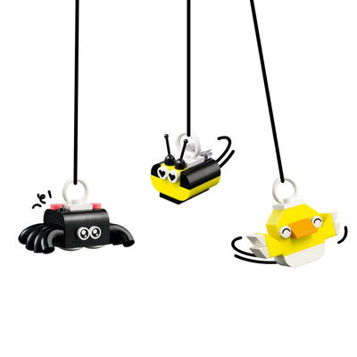 LEGO Classic Kreative Spaßbox, Bunte Bausteine für fantasievolle Rollenspiele, Bauset für Anfänger, Spielzeug für Mädchen und Jungen ab 5 Jahren, Modelle zum Umbauen 11042