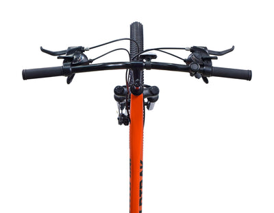 Wildtrak - Stahl-Mountainbike, Erwachsene, 27.5 Zoll, 21-Gang, Shimano-Schaltung - Orange