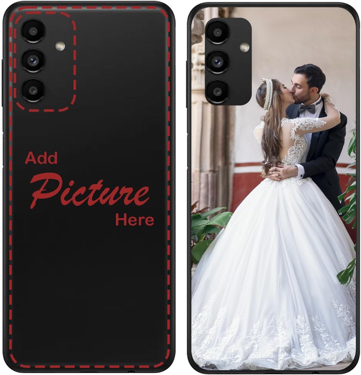 Handyhülle für das Samsung Galaxy A56 5G Hülle selbst gestalten Silikonhülle Dein Bild Motiv Design Personalisierte Schutzhülle Silikon Case eigenes Foto individuell Bedrucken erstellen