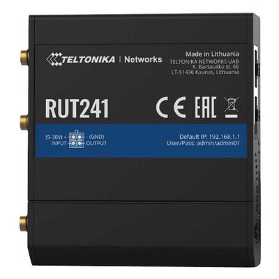 Teltonika RUT241 Industrial LTE WiFi Router, 4G-RUT241