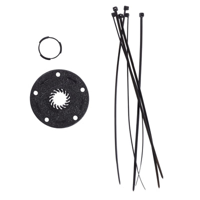 SOLOCJNL 20 Zoll Elektrofahrrad Umbausatz, 500W E-Bike Umrüstung Bausatz mit 5 Einstellbare Geschwindigkeiten und LCD Anzeige, 340RPM Geschwindigkeit, Schwarz