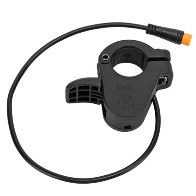 Dioche Daumengas Elektroroller, Elektrisches Fahrrad Daumengashebel Fahrrad 300X Geschwindigkeitsregler Beschleuniger Umbauteil mit wasserdichtem Anschluss