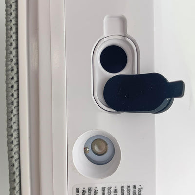 Wiizzee Fensterputzroboter NV01, Schlank, leise, 3 Reinigungsmodi (N / Z / NZ), Steuerungsmethode App, Ferngesteuert, Weiß