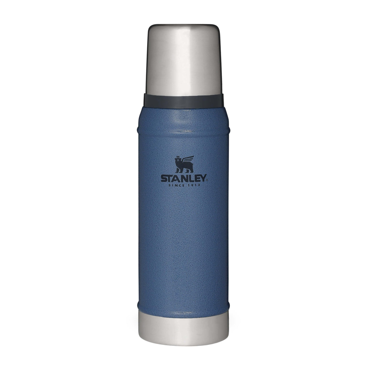 Stanley Classic Legendary Thermosflasche 750ml - Thermos Hält 20 Stunden Heiß oder Kalt - Edelstahl Thermoskanne - BPA-Frei - Spülmaschinenfest - Hammertone Lake