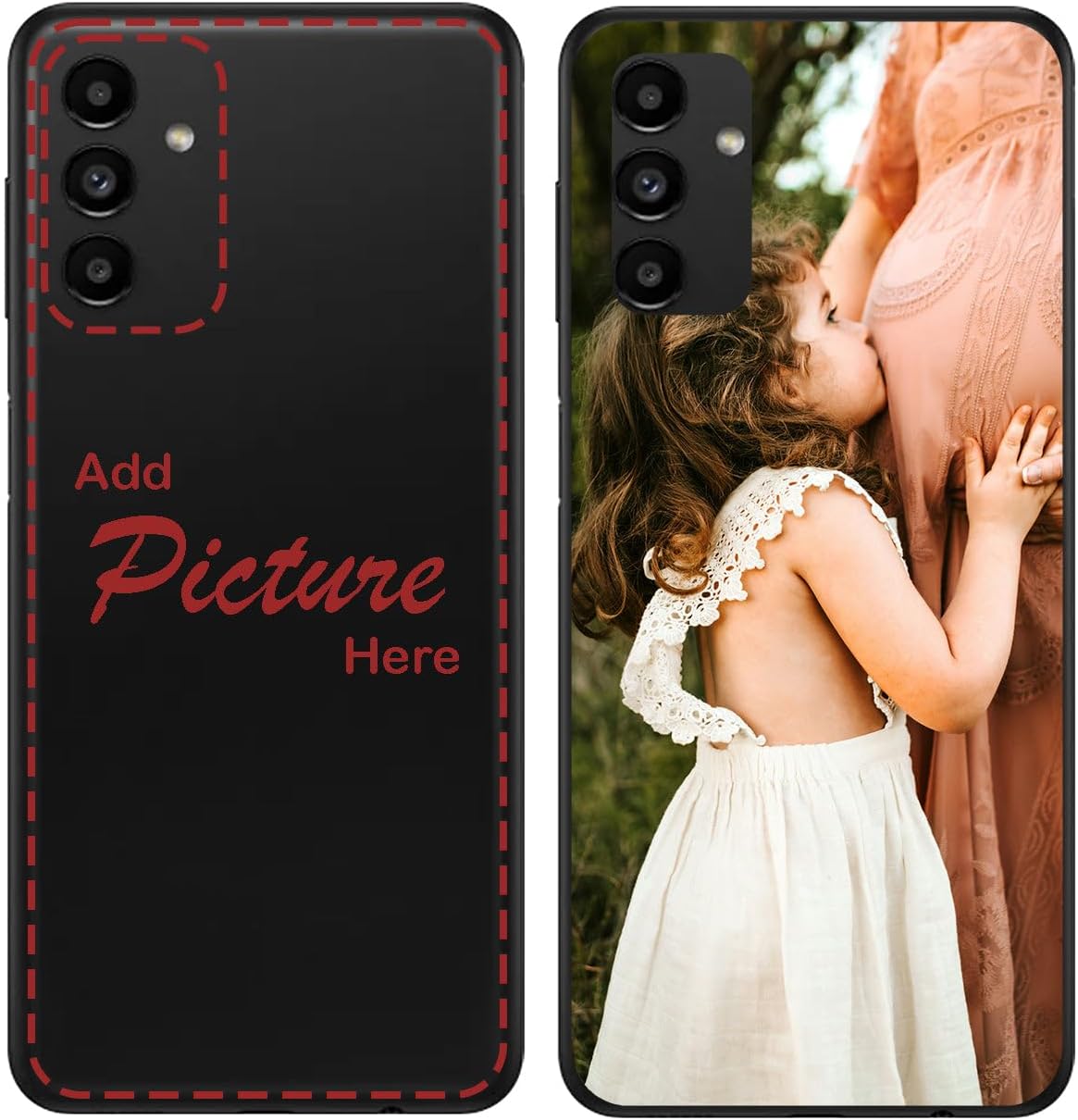 Handyhülle für das Samsung Galaxy A56 5G Hülle selbst gestalten Silikonhülle Dein Bild Motiv Design Personalisierte Schutzhülle Silikon Case eigenes Foto individuell Bedrucken erstellen