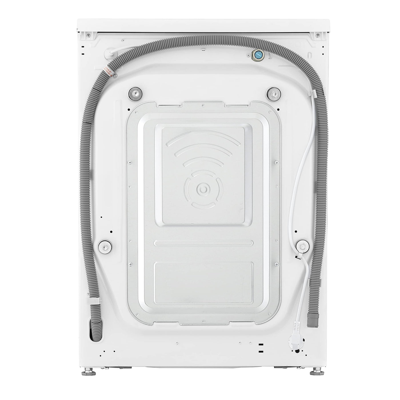 LG F4WV7080, Klasse A, Frontlader-Waschmaschine 8 kg, 1400 U/Min, AI Direct Drive, Wi-Fi, Tiefenreinigung mit Dampf, Große Kapazität, TRIPLE A, Außentür aus Sicherheitsglas, 62 x 60 x 85 cm ꟷ Weiß