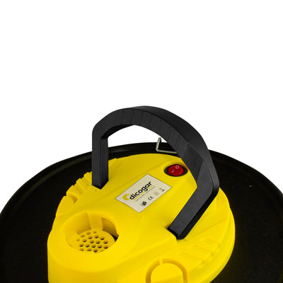 Aschesauger für Kamine, Pellets und Grills - 1.200W Leistung - 20 L Fassungsvermögen - Aus Edelstahl - Inklusive 1m Schlauch und Filterabdeckung - Gebläsefunktion - Dicogar