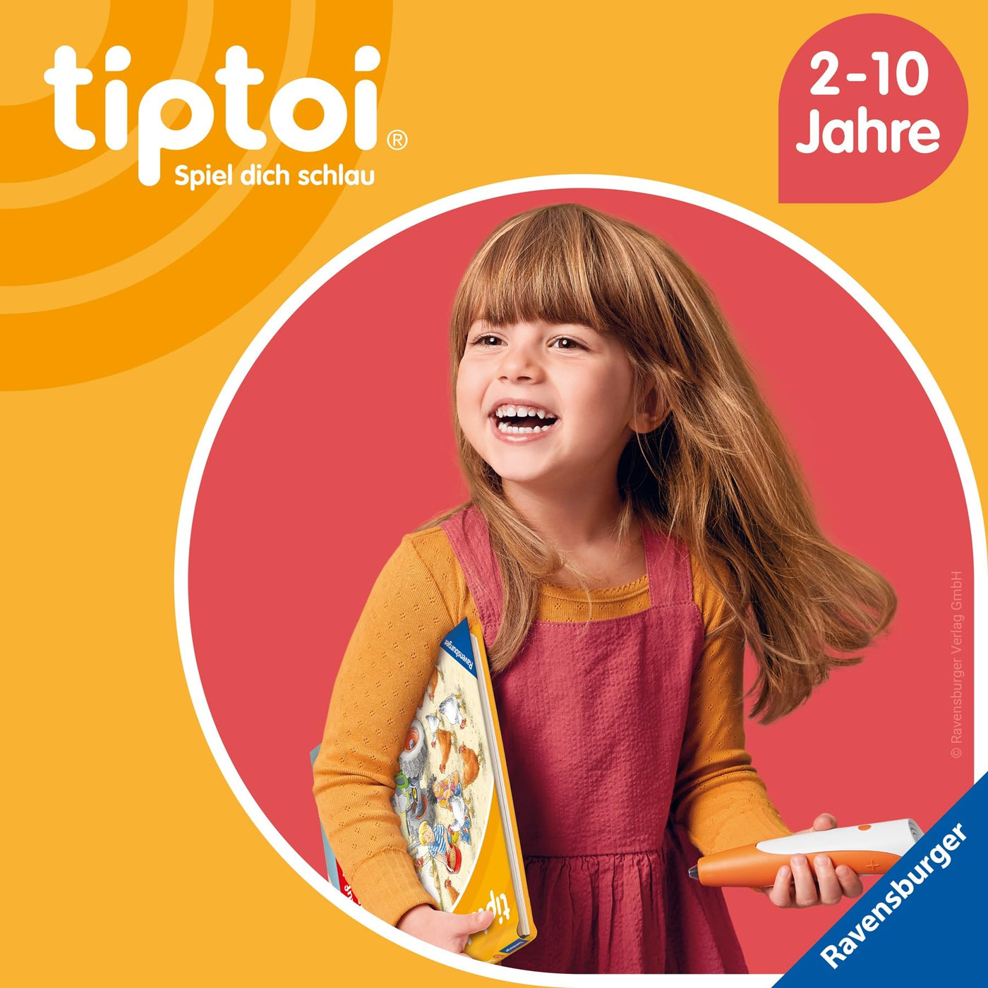 Ravensburger tiptoi Stift mit Liedertafel 00233 - Das spielerische Lernsystem, Lernspielzeug für Kinder ab 2 Jahren - Mit tiptoi Stift