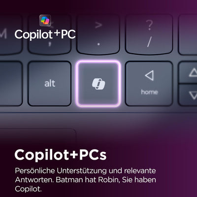 Lenovo Yoga Slim 7X Laptop | Copilot+ PC | 14,5" 3K OLED 90Hz Display | Qualcomm Snapdragon X1 Elite | 32GB RAM | 1TB SSD | Integrierte Grafik | Win11 Home | QWERTZ | 1,28kg | blau