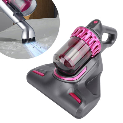 Jiawu Bettstaubsauger - 3-in-1-Akku-Matratzenstaubsauger, 10Kpa Dual Beat Hand-Tiefenreiniger für Bettlaken, Teppich, Stoff, Sofa, Staubsauger, Geräuscharm