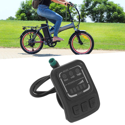 Akozon G20 F Electric, G20 F Electric, LED-Anzeige mit Wasserdichter Schnittstelle Für Fahrräder und Roller