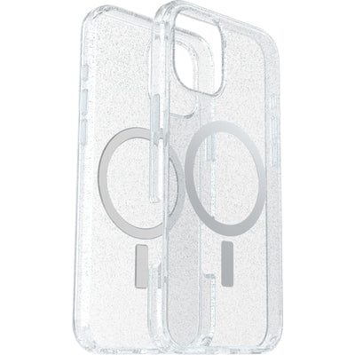OtterBox Symmetry Series Clear MagSafe transparente Hülle für iPhone 16 Plus, stoßfest, sturzsicher, schützende Hülle, 3X getestet nach Militärstandard, Stardust