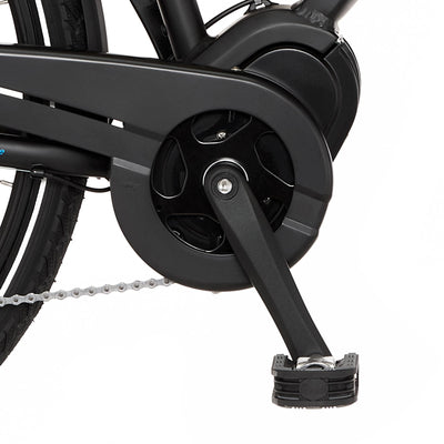 Fischer E-Bike Trekking, VIATOR ETH 1861 Elektrofahrrad für Herren, RH 50 cm, Mittelmotor 80 Nm, 48 V Akku, schwarz matt, 28 Zoll