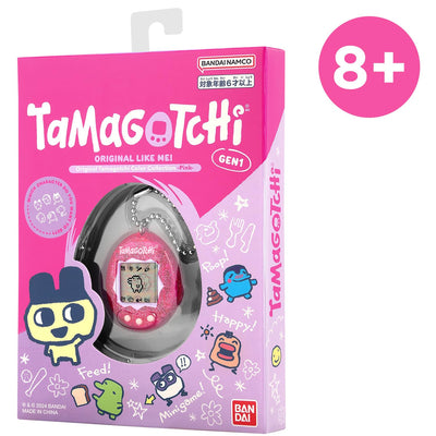 Bandai - Original Tamagotchi Color Collection Pink - Elektronisches virtuelles Haustier mit Farbdisplay - Interaktives Spielzeug - Rosa Tamagotchi - Spielzeug Kinder ab 8 Jahren - 46007