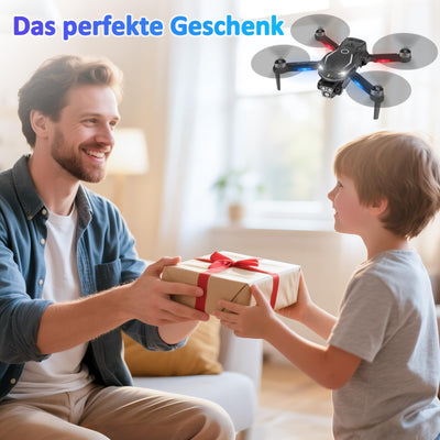 Drohne mit Kamera HD 4K,RC Faltbare FPV WiFi Live Ãœbertragung Drohne für Kinder Anfänger,2 Akku Lange Flugzeit,Headless Modus,Flugbahnflug,Hindernisvermeidung,One Key Start/Landen,Headless Modus
