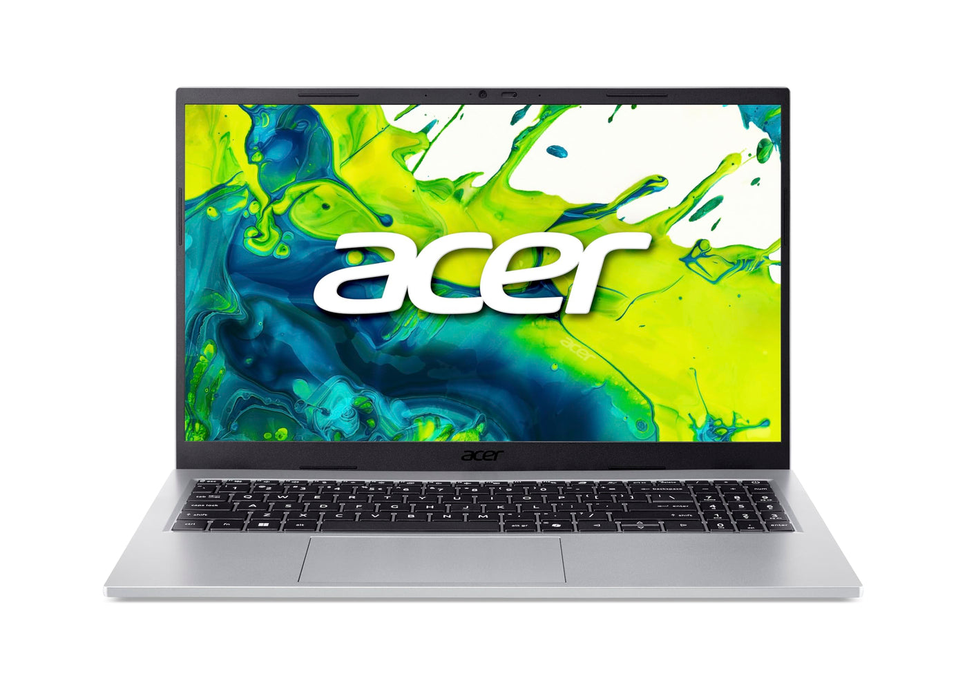 Acer Aspire Go 15 (AG15-72P-792F) Laptop, 15,6" FHD IPS Display, Intel Core 7 150U, 16 GB RAM, 1 TB SSD, Intel Grafik, Windows 11, QWERTZ Tastatur, Silber