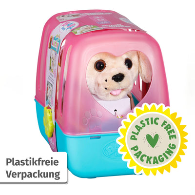 BABY born Mein Hund Lucky mit 5 verschiedenen Funktionen, für Kinder ab 3 Jahren, funktioniert mit Batterien, 835869 Zapf Creation, Rosa