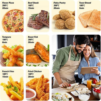 100 Stück Airfryer Backpapier für Philips Dual Basket Airfryer 3000-serie 6L/3L NA350/00, Backpapier für Heißluftfritteuse Hitzebeständig Antihaft Airfryer Zubehör, 50 Stück für 6L & 50 Stück für 3L
