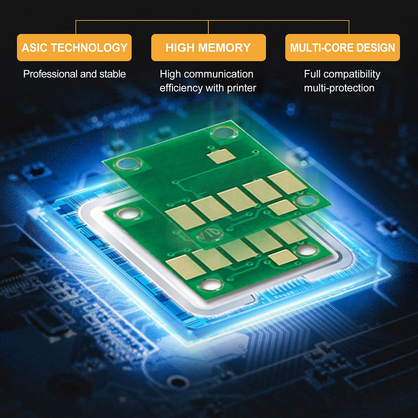 LeciRoba 207A für HP W2210X W2211X W2212X W2213X W2210A W2211A W2212A W2213A 207X 207A Toner für HP Color Laserjet Pro MFP-M283fdw MFP-M283fdn MFP-M282nw M255dw M255nw Drucker (Mit Chip,4-Packung)