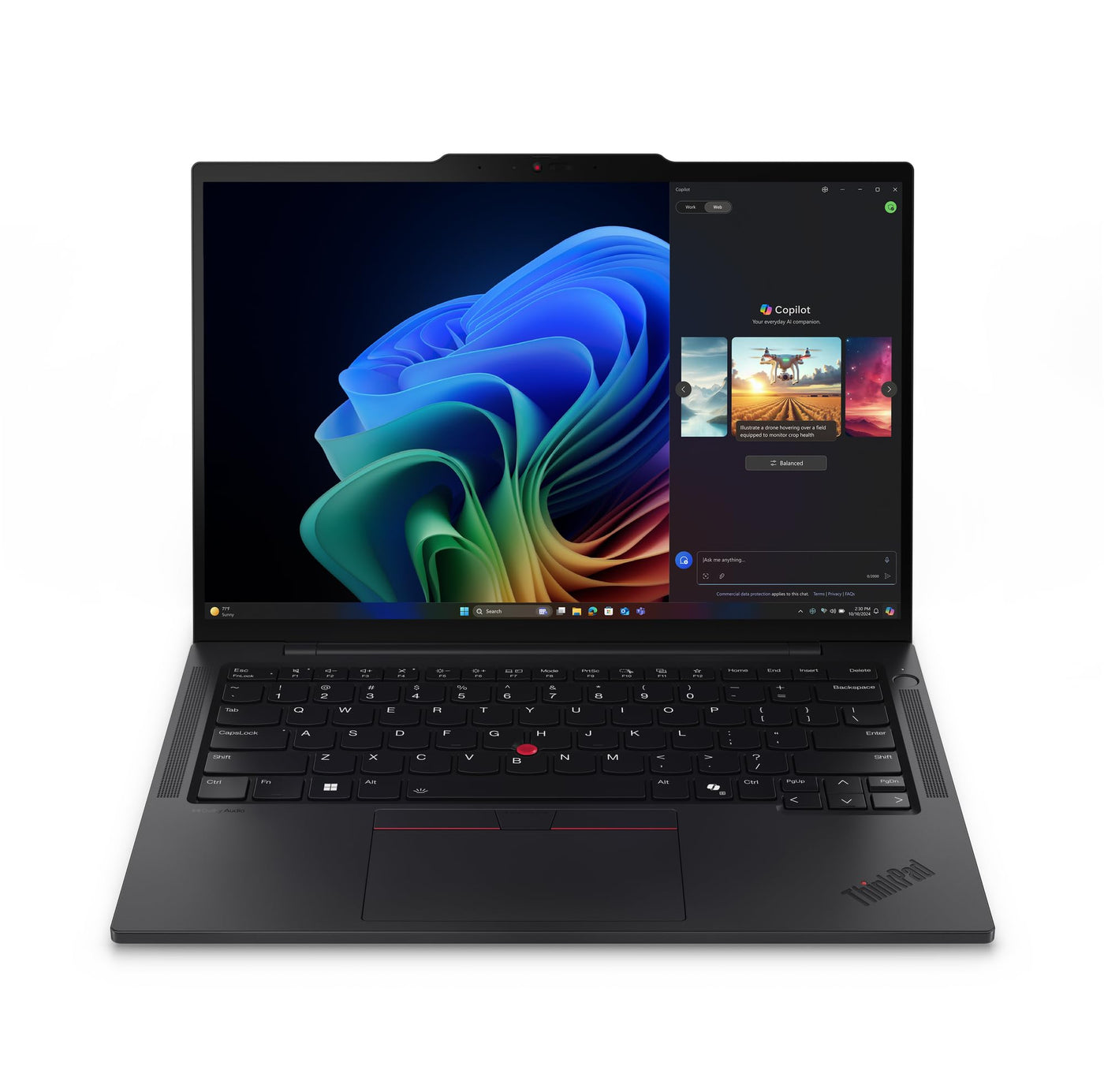 Lenovo ThinkPad T14s Gen 6 21TB - 180°-Scharnierdesign - AMD Ryzen AI 7 PRO 350/2 GHz - Win 11 Pro - Radeon 880M - 32 GB RAM - 1 TB SSD 35.6 cm (14") IPS 1920 x 1200 - Wi-Fi 7, Bluetooth - Schwarz