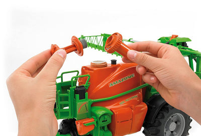 bruder 02207 - Amazone Anhängefeldspritze UX 5200-1:16 Bauernhof, Landwirtschaft, Feldarbeit, Maschine, Anhänger, Spritze