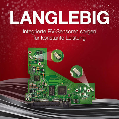 Seagate IronWolf Pro 4 TB ST4000NE001 NAS interne Festplatte, CMR 3,5 Zoll, SATA 6 Gb/s 7.200 U/min, 256 MB Cache, für RAID Network Attached Storage (erneuert)