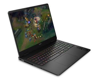 OMEN Gaming Laptop, 16" WUXGA Display 1920×1200, 16:10, 144Hz, AMD Ryzen 9 8940HX, NVIDIA GeForce RTX 5070, 32GB RAM, 1TB SSD, Win 11, 4-Zonen-RGB-QWERTZ Wi-Fi 6, Shadow Black, inkl. 3 Monate GamePass