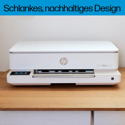 HP ENVY 6120e , Multifunktionsdrucker, 3 Monate gratis drucken mit HP Instant Ink inklusive, Drucken, Kopieren, Scannen, Mobiler Faxversand, Wi-Fi, Beidseitiger Druck