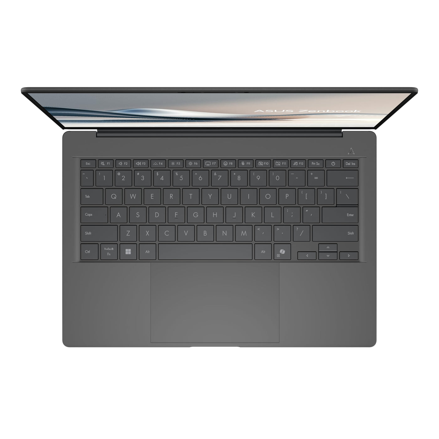 ASUS Zenbook A14 OLED UX3407QA Laptop | 14" WUXGA 16.10 OLED Display | QC Snapdragon X Plus X1-26-100 | 16 GB RAM | 1 TB SSD | QC Adreano GPU | Windows 11 | QWERTZ Tastatur | Iceland Gray