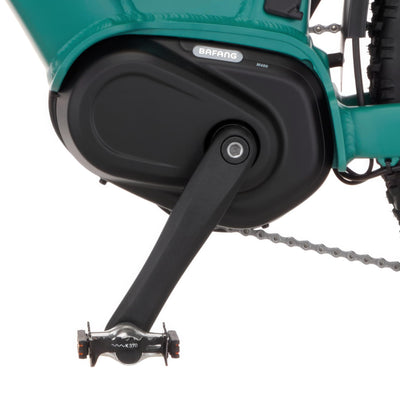 FISCHER E-Bike ATB Terra 4.0i Elektrofahrrad für Damen und Herren, RH 43, Mittelmotor 80, 36 V Akku, Adventure Green matt