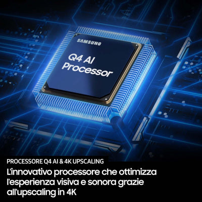 Samsung QLED Q7F 4K Smart TV 43 Zoll (108 cm) mit AI-Vision, 100% Farbvolumen mit Quantum Dot, HDR10+, Q4 AI Prozessor, One UI Tizen, Wi-Fi, Bluetooth 5.3 und Motion Xcelerator