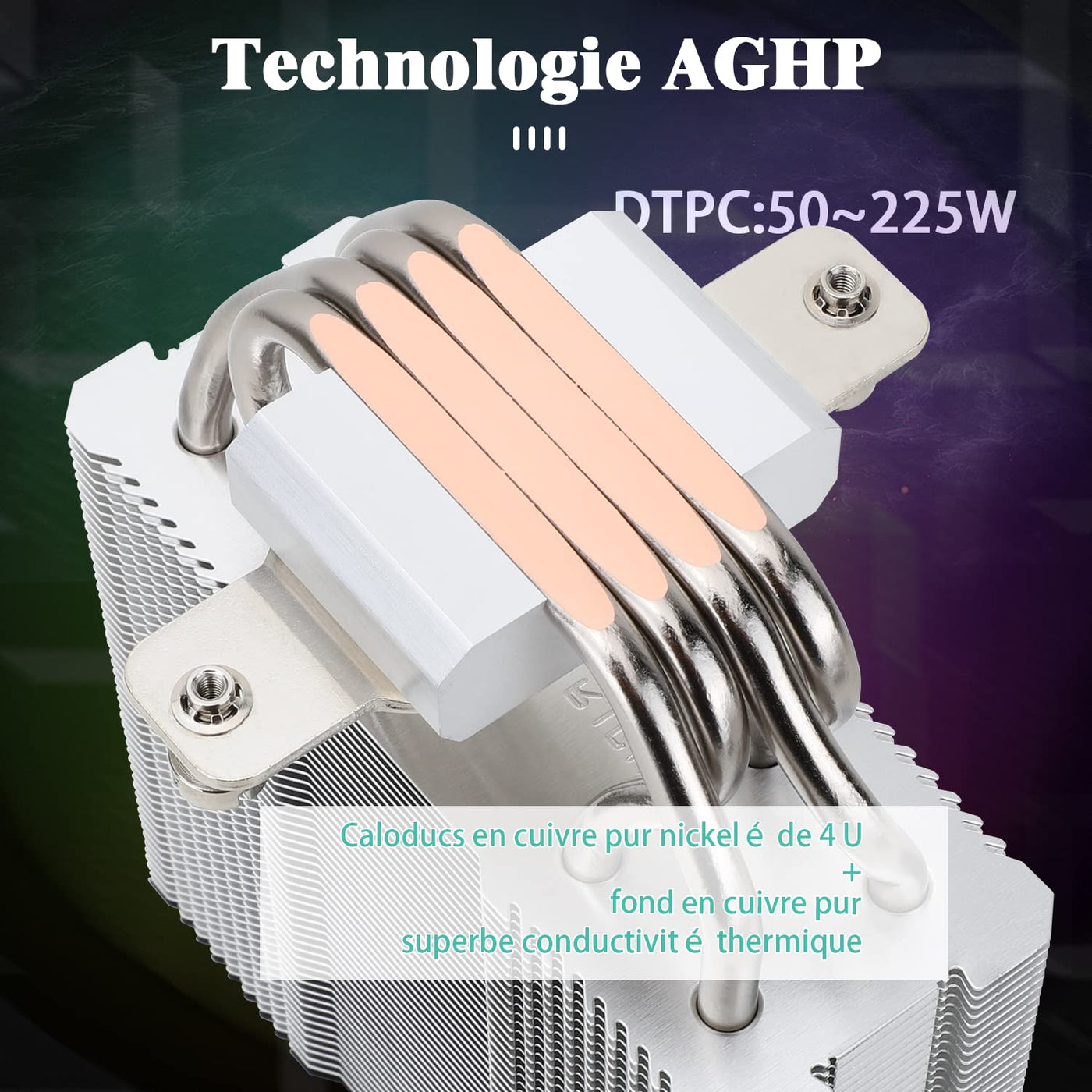 Thermalright AssassinX120 SE ARGB CPU Luftkühler, AX120 SE ARGB, 4 Heat Pipes, TL-C12C-S PWM Leise Fan CPU Kühler mit S-FDB Lager, Für AMD AM4/Intel 1700/1150/1151/1200, Kompatibel mit Desktop