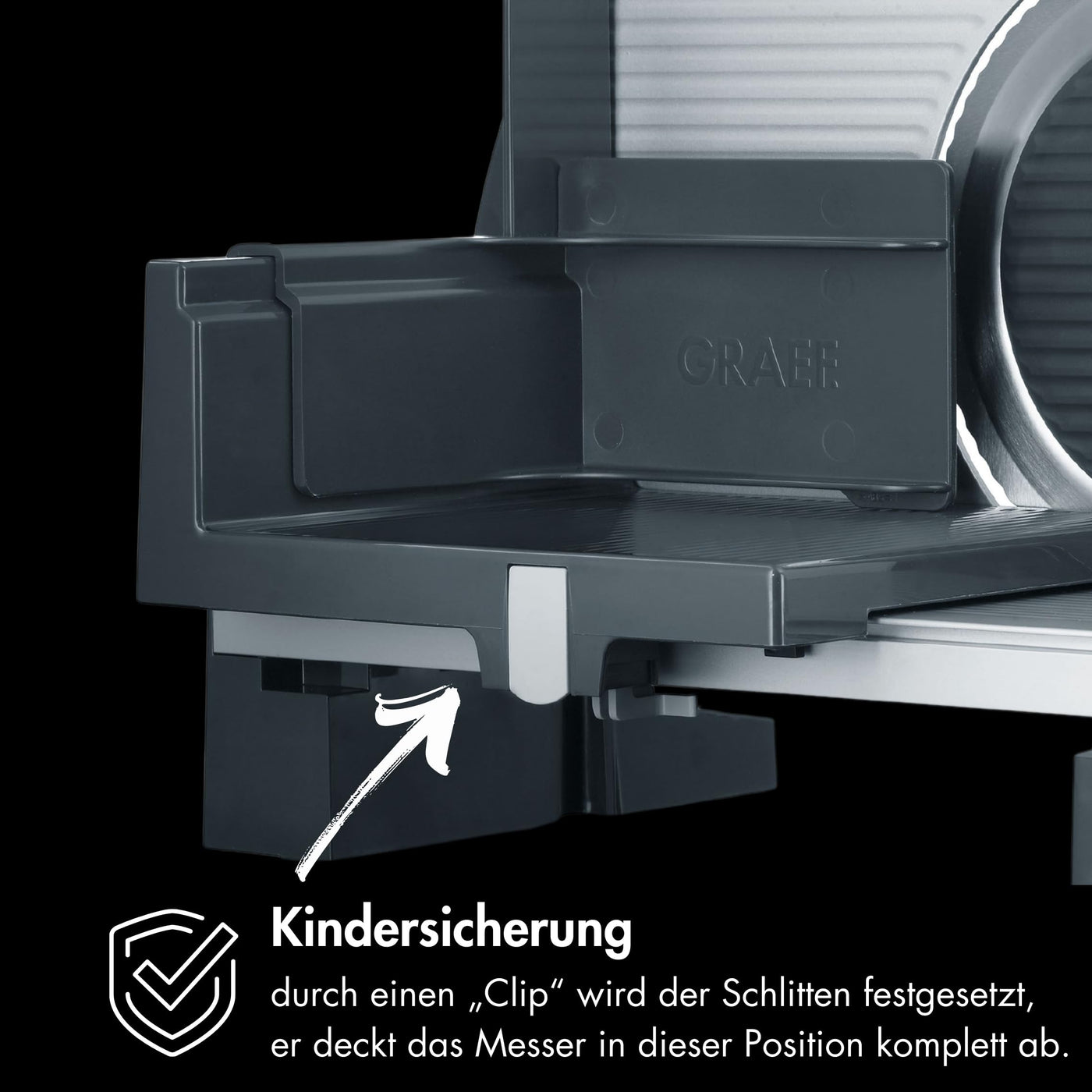 GRAEF. Allesschneider G52 Grau (matt)