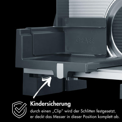 GRAEF. Allesschneider G52 Grau (matt)