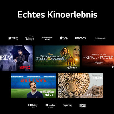 LG OLED55C37LA TV 139 cm (55 Zoll) OLED evo Fernseher (Smart TV, Brightness Booster, 120 Hz) [Modelljahr 2023]