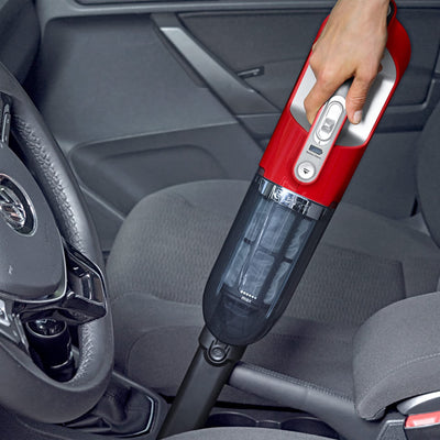 BOSCH BBH3ZOO28 Flexxo Zoo'o 2in1 Akku- und Multifunktions-Besensauger - 2 Geschwindigkeiten - 28 V - 55 Min. Laufzeit - Rot