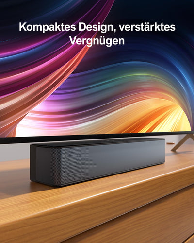 ULTIMEA 5.1 Surround Soundbar, 3D Surround Sound System, Soundbar für TV Geräte mit Subwoofer und Rear-Lautsprechern, 5.1 Virtuelle Surround, Bass Einstellbare Heimkino TV Lautsprecher, Poseidon D50