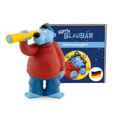 tonies Hörfigur für Toniebox, Käpt'n Blaubär – Seemannsgarn, Hörspiel für Kinder mit zehn lustigen Geschichten, ab 4 Jahren, Spielzeit ca. 50 Minuten