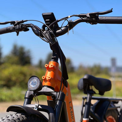 LANKELEISI E Bike Elektrofahrräder-Ebike mit 48V 20Ah Akku, E-Bike Herren 26 x 4.0 Zoll, 7-Gang-All-Terrain Fat Bike mit Drehmomentsensor, Reichweite bis zu 150km