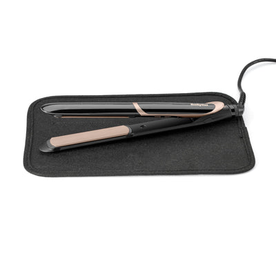 BaByliss Super Smooth Glätteisen – Anti-Frizz Ionen-Technologie, Hitzeschutzmatte, fortschrittliche Keramikplatten, schnelles Aufheizen, 6 Temperaturstufen von 140°C bis 235°C, ST393E