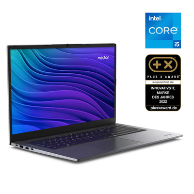 MEDION 43,9 cm (17,3 Zoll Full HD) E17433 Laptop (Intel Core i5-13420H, 16GB DDR4 RAM, 512GB SSD, HD Webcam, WLAN, Windows 11)