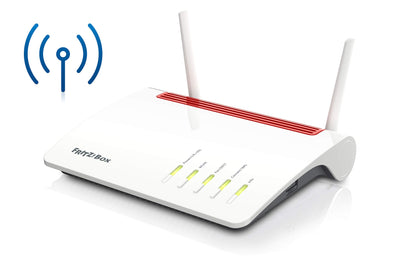 AVM FRITZ!Box 6890 (LTE- oder DSL-Modem, bis 300 MBit/s, WLAN AC+N bis 1.733 (5 GHz) und 800 (2,4 GHz) MBit/s, 4 x Gigabit-LAN), geeignet für Deutschland